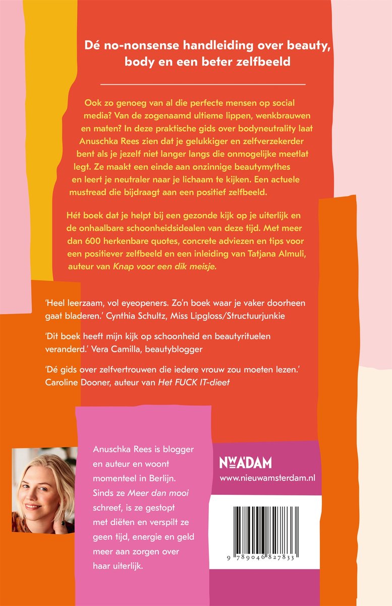 Meer dan mooi - back cover