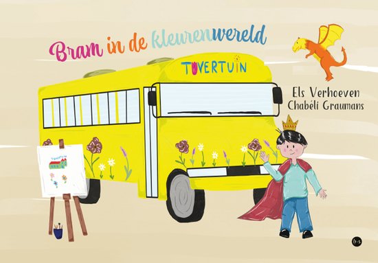 Bram in de kleurenwereld - cover