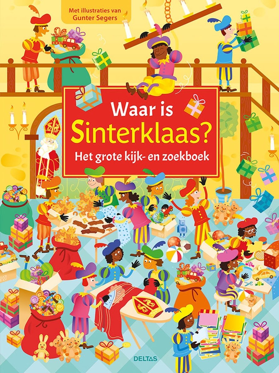 Omslag Waar is Sinterklaas?