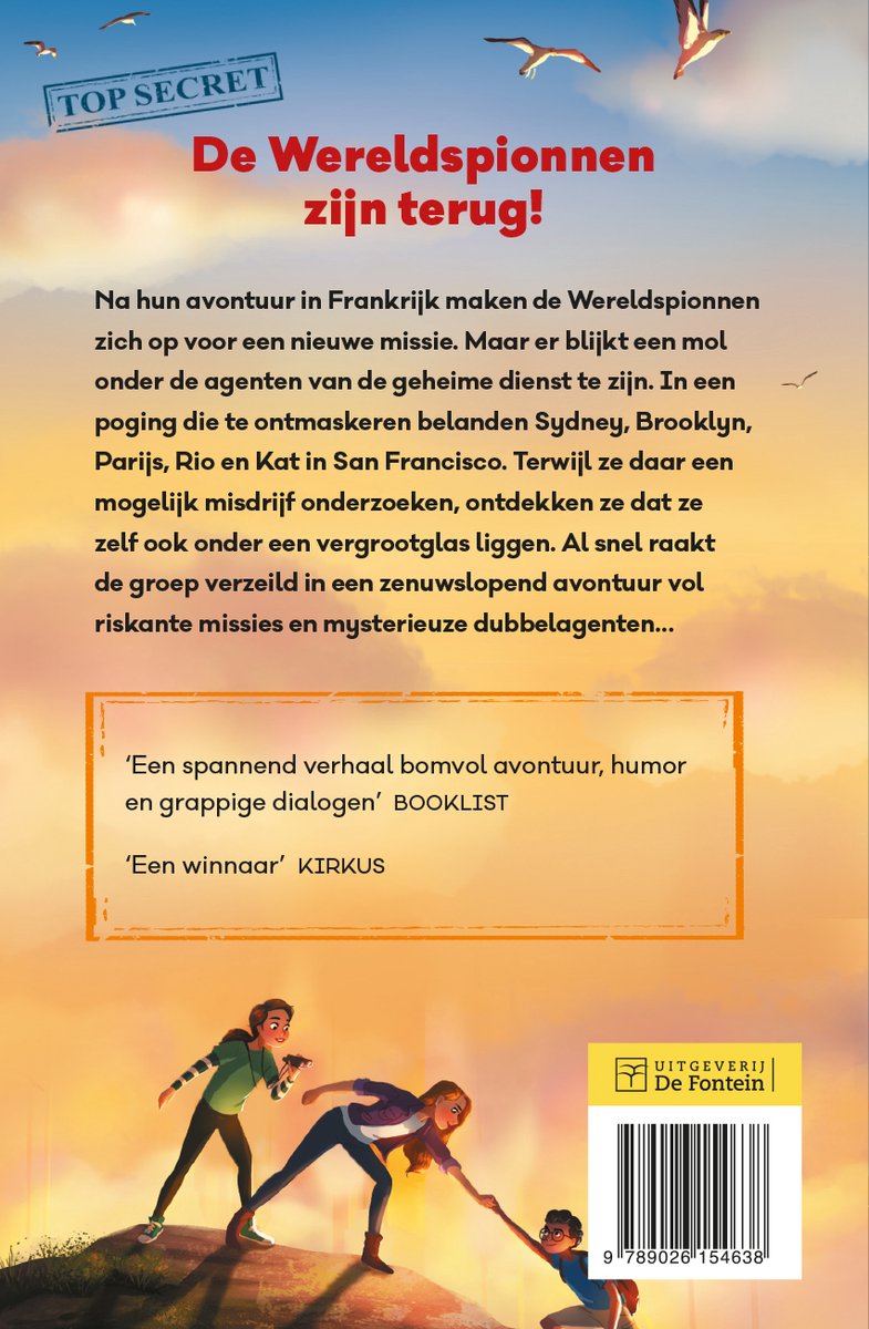 Wereldspionnen 2 - Geen brug te ver - back cover