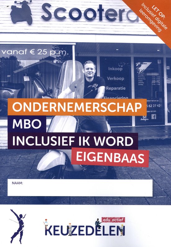 Ondernemerschap mbo, incl. Ik word eigenbaas folio