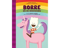 Omslag van Borre Leesclub - Borre en de eenhoorn
