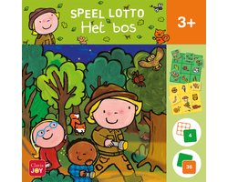 Speel lotto. Het bos
