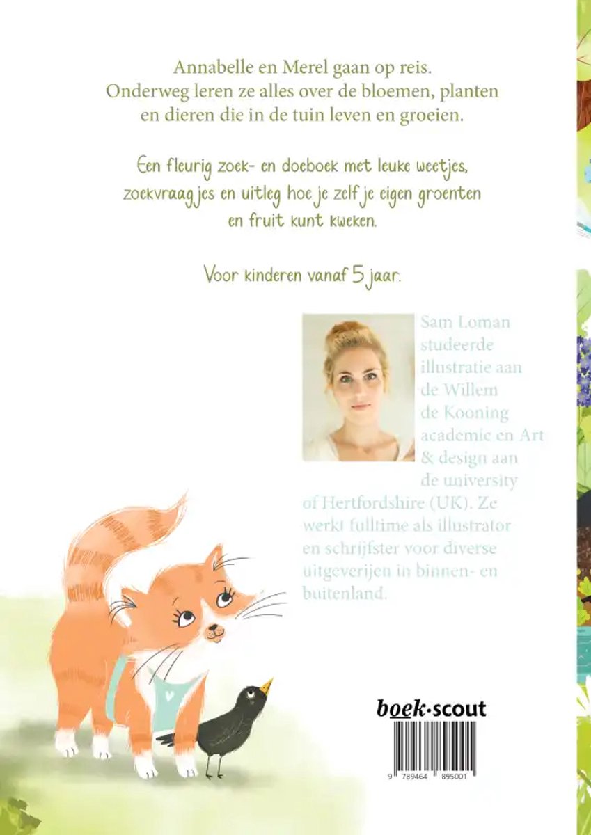 De tuin van Annabelle - back cover