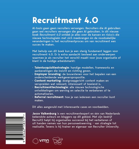 Recruitment 4.0: Jacco Valkenburg over recruitment, employer branding en AI.