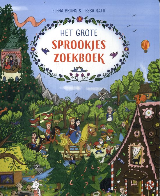 Het grote sprookjeszoekboek - cover