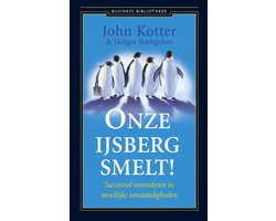 Onze ijsberg smelt!