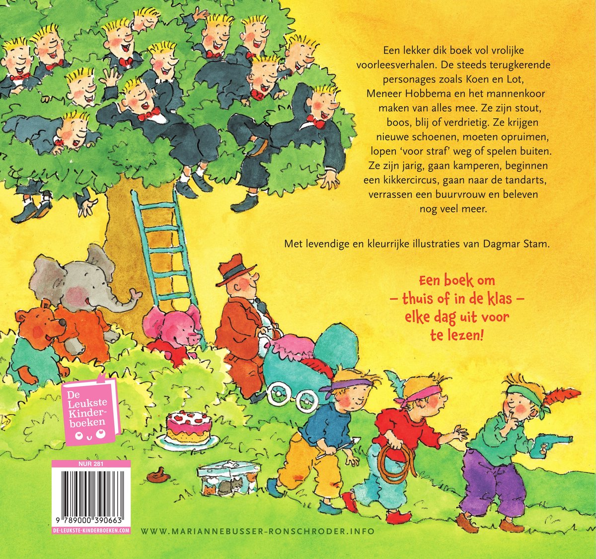 Het grote voorleesboek voor kleuters - back cover