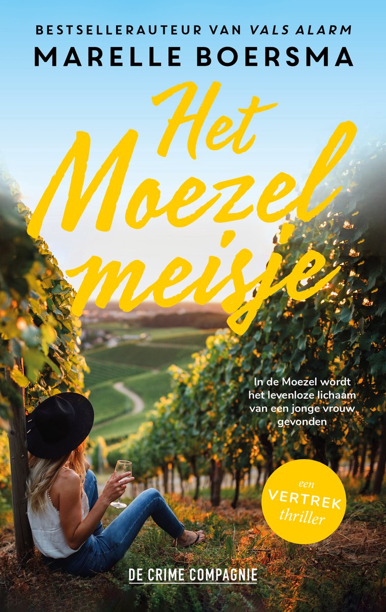 Omslag van Vertrek - Het Moezelmeisje