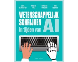 Omslag van Wetenschappelijk schrijven in tijden van AI