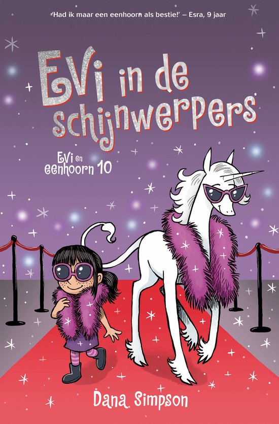 Evi en eenhoorn 10 - Evi in de schijnwerpers - cover