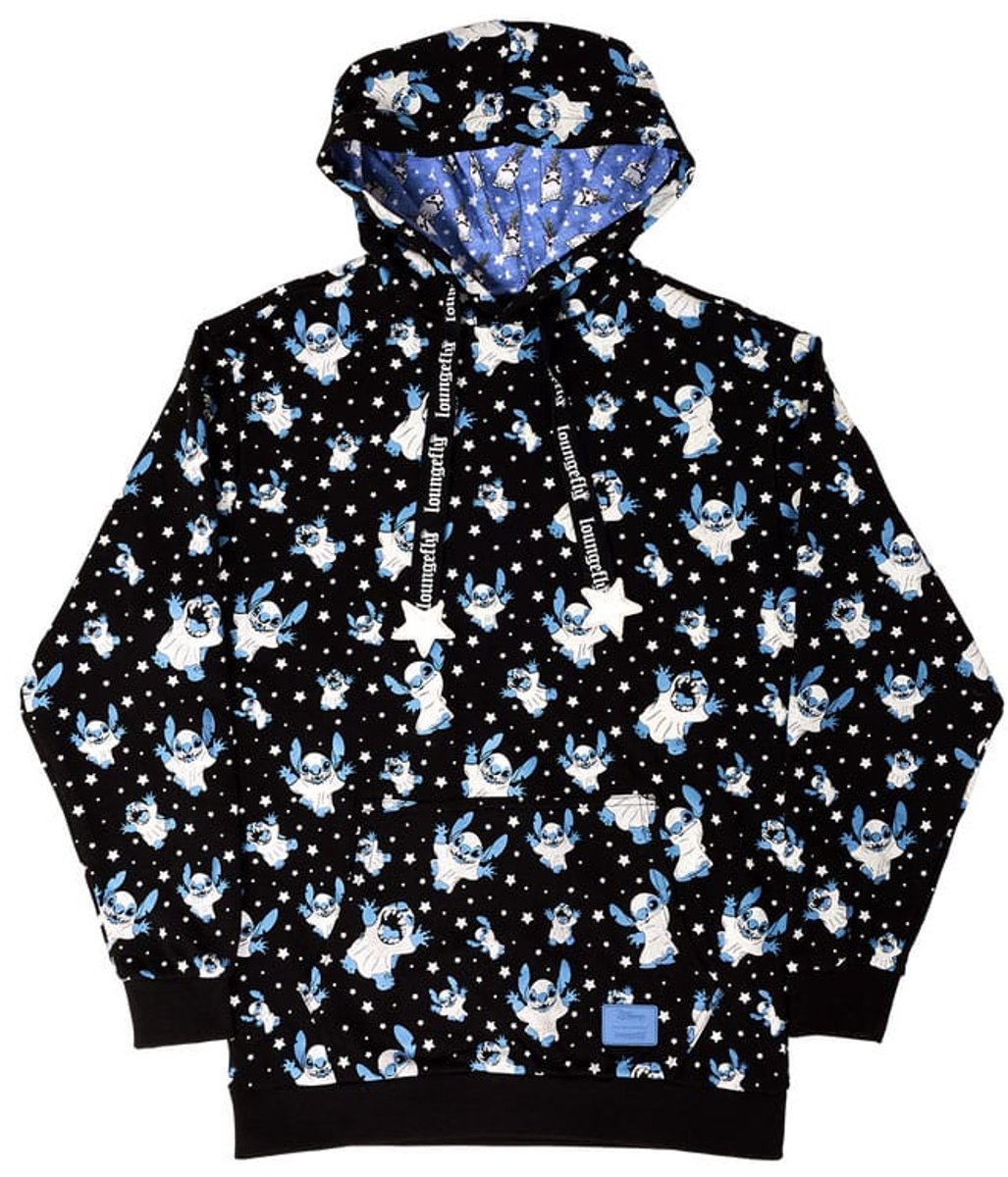 Loungefly Lilo&Stich by Loungefly hooded jacket Ghost Size XL Sweaters