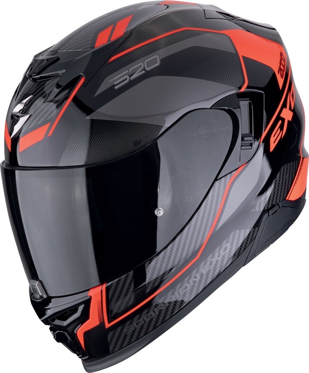 Scorpion EXO-520 Evo Air Lena Zwart Rood Integraalhelm - Maat XL -