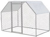 Bol.com Luxe Kippenhok - Kippenren voor buiten - Buitenren - 4 x 3 x 2 m - Ren - Kippenkooi - PE-zeildoek - Zonwerend Gevogeltehok aanbieding