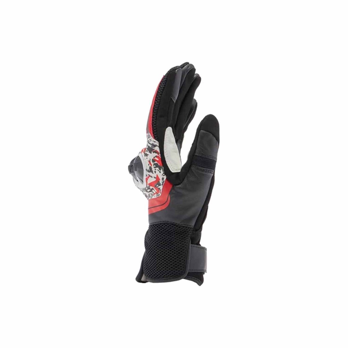 Dainese Mig 3 Unisex Leren Handschoenen Zwart Rood Wit - Maat 2XL - Handschoen – foto 8