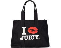 Juicy Couture Daisy Canvas L Shop - Zwart - BEJDA8758WCO000