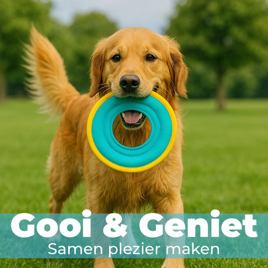Frisbee voor Honden - Interactief Hondenspeelgoed - Pets Fortune