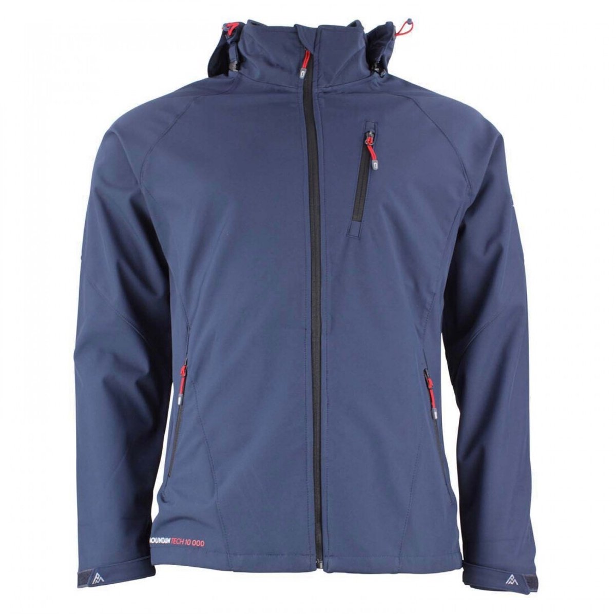 Jas Peak Mountain Softshell Blauw
