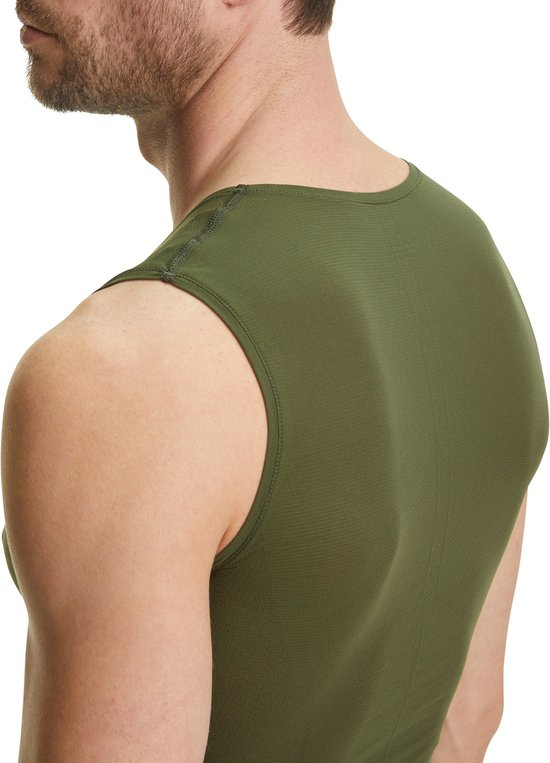 FALKE débardeur homme Ultralight Cool - chemise thermique - vert (herbe) - Taille : XL
