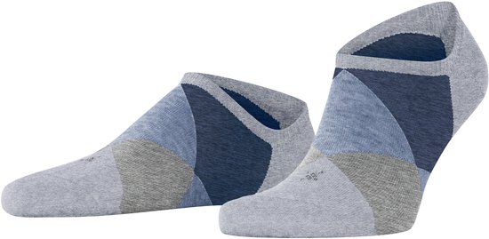 Chaussettes basses Burlington Clyde en coton à coutures plates et