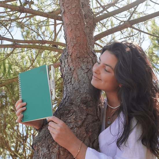 MOYU - Carnet Vert Forêt - Carnet Effaçable A5 Premium