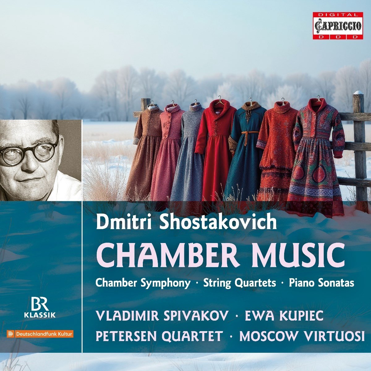 Petersen Quartet, Moscow Virtuosi, Vladimir Spivakov - Shostakovich: Chamber Music (4 CD)