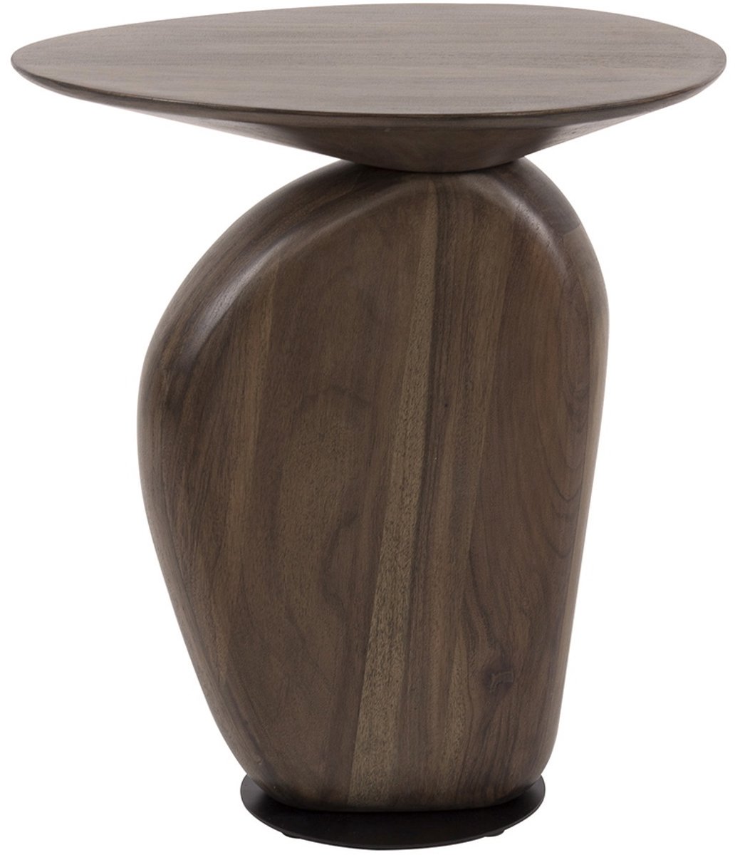 Giga Meubel Bijzettafel Art - Bruin Acaciahout - 45x36x50cm