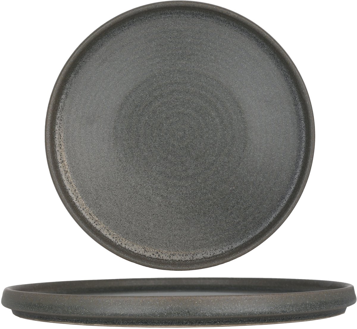 Bonna Dinerbord - Hornfels - Porselein - 28 cm - set van 6