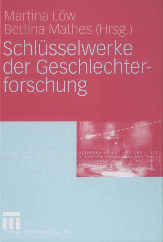 Schluesselwerke der Geschlechterforschung - cover