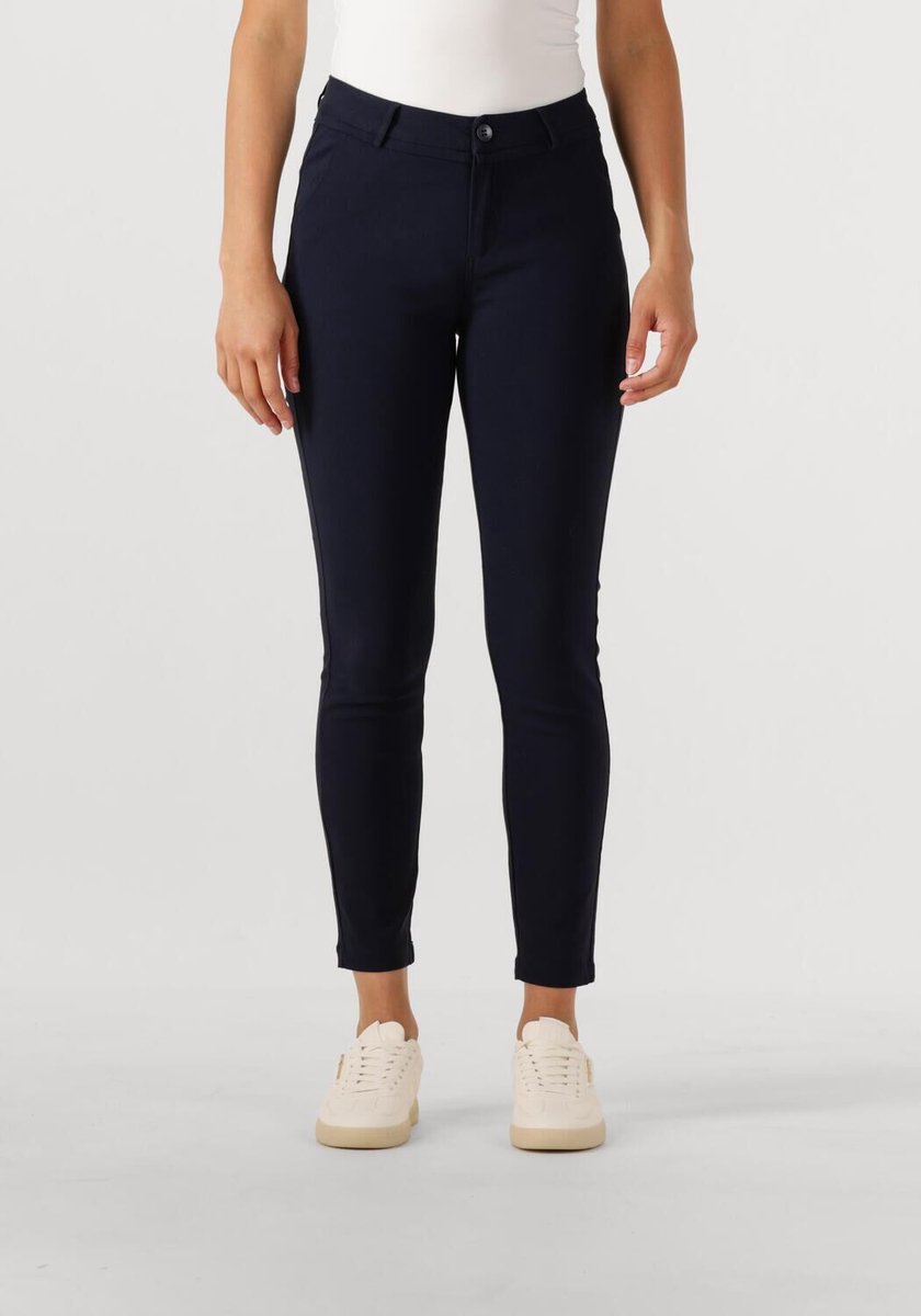 Minus Carma Pants 7/8 Broeken Dames - Donkerblauw - Maat 46