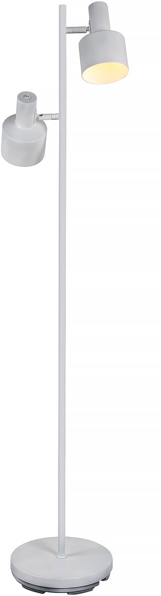 Artdelight - Vloerlamp Twinkle 2 lichts H 150 cm wit
