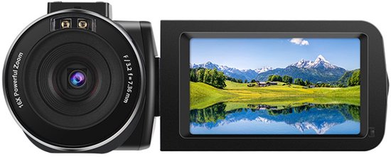 Videocamera 2,7K camcorder 36MP 16X digitale zoom IR-nachtzicht 3,0 '' aanraking met het IPS-scherm webcam camera voor YouTube Tiktok Videocamera 2,7K camcorder 36MP 16X digitale zoom IR-nachtzicht 3,0 '' aanraking met het IPS-scherm webcam camera voor YouTube Tiktok