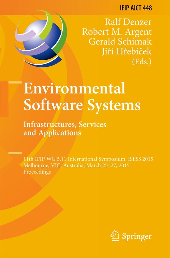 Environmental Software Systems Infrastructures Services and  ... - cover