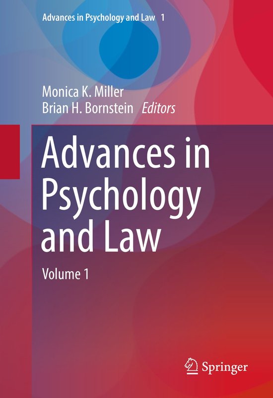 Advances in Psychology and Law - cover