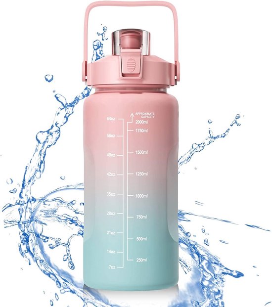 Een Draagbare Waterfles Van 700 Ml/23,67 Oz Met Een Matte