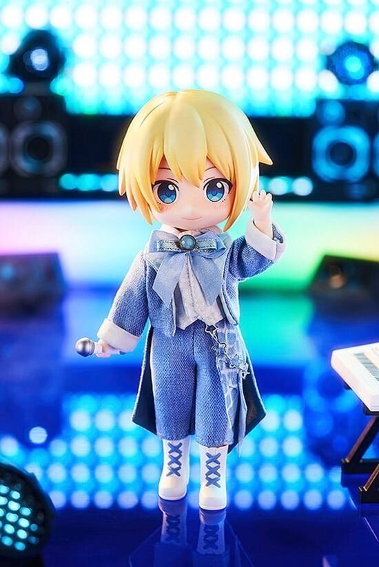 Accessoires de Character Original de Good Smile Company pour Set de tenues de poupée Nendoroid : tenue d'idole - figurine d'action garçon (Sax Blue) : accessoires
