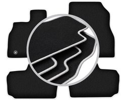 CARLUX-SILVER automatten voor: Nissan Leaf I hatchback (2010-2017)