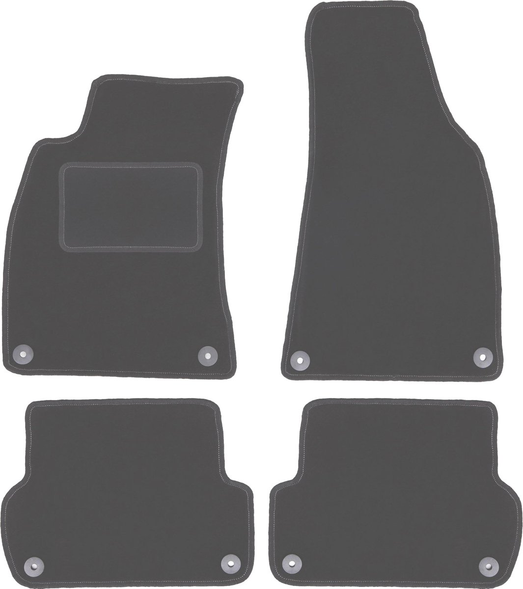 Grafiet automatten voor: Seat Exeo sedan, stationwagen (2008-2015)