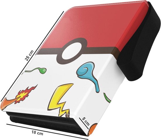 Deoyibu Trading Card Album Large for 1000 Cards, 16 Compartments, Card Collector Album with Zip, Card Binder for Trading Cards for YuGiOh, MTG, Sports Cards etc. Green
