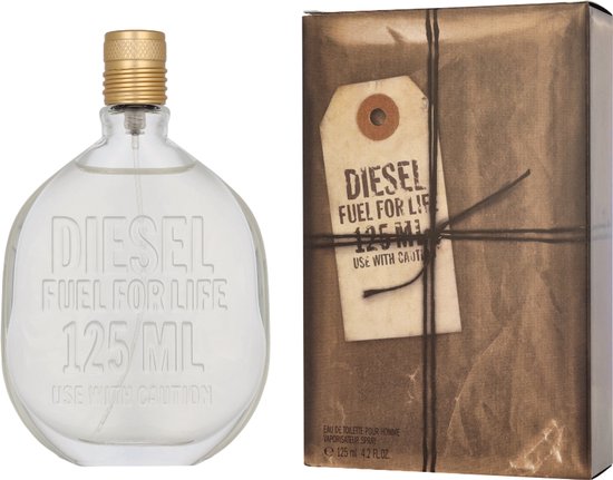 Diesel Fuel for Life - Eau de toilette voor heren met houtachtige noten - 125ml
