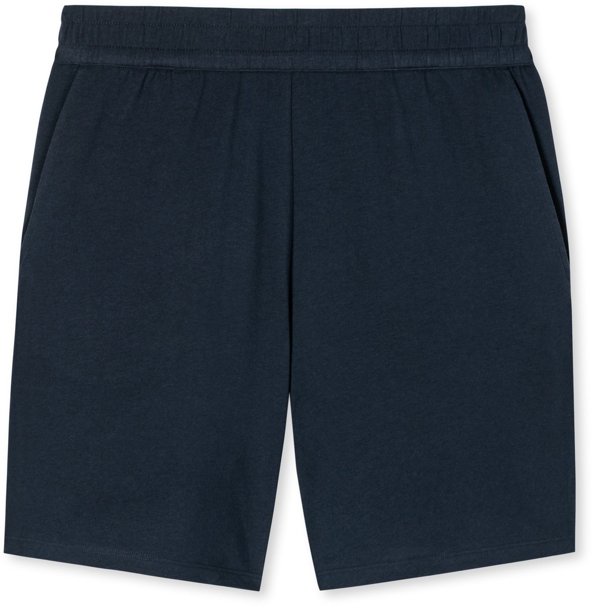 SCHIESSER Mix+Relax loungebroek kort - dames broek kort donkerblauw
