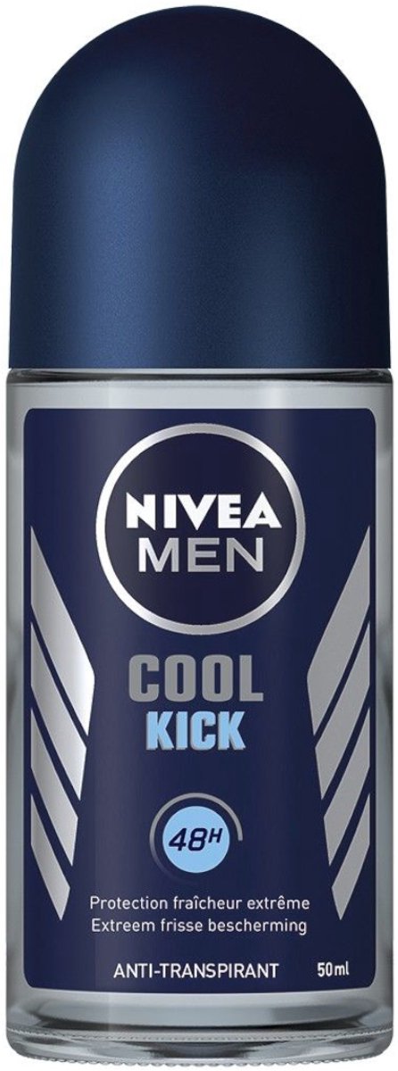 Nivea - Deo Roll-On - Men - Cool Kick FM - Anti-Transpirant - 50 ml