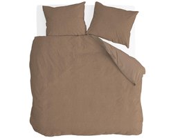 Byrklund Dekbedovertrek Soft & Fluffy - 200x220 - 100% Polyester - Taupe