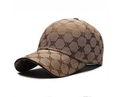 Designer Pet Bruin - Verstelbare Achterkant - Clip - Deluxe - Cap - Unisex
