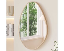 Organische Spiegel Romi | 50 X 80 Cm | Old Oak-design - Rousseau - Spiegels - Bruin - Spiegel