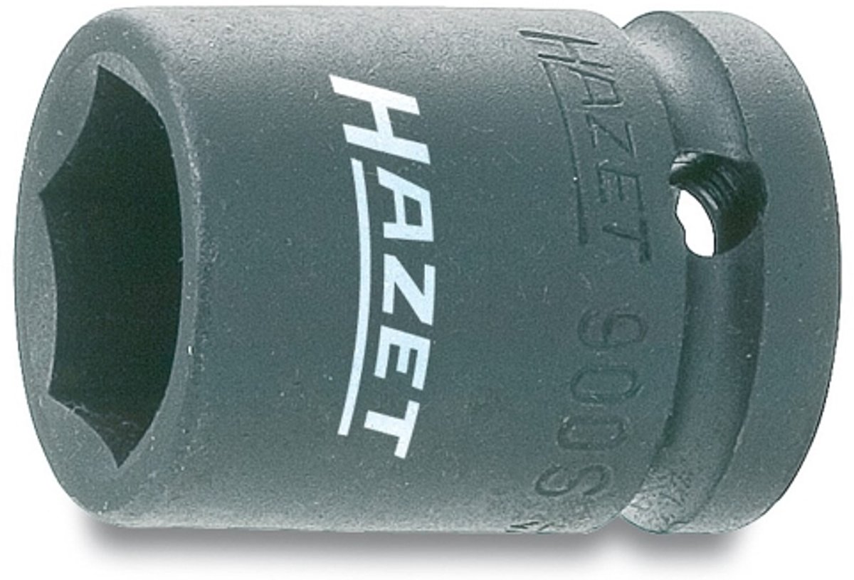 HAZET Krachtdopsleutel 900S-21 · 1/2 inch (12,5 mm) vierkant hol · Buiten-zeskant-tractieprofiel · SW 21 mm