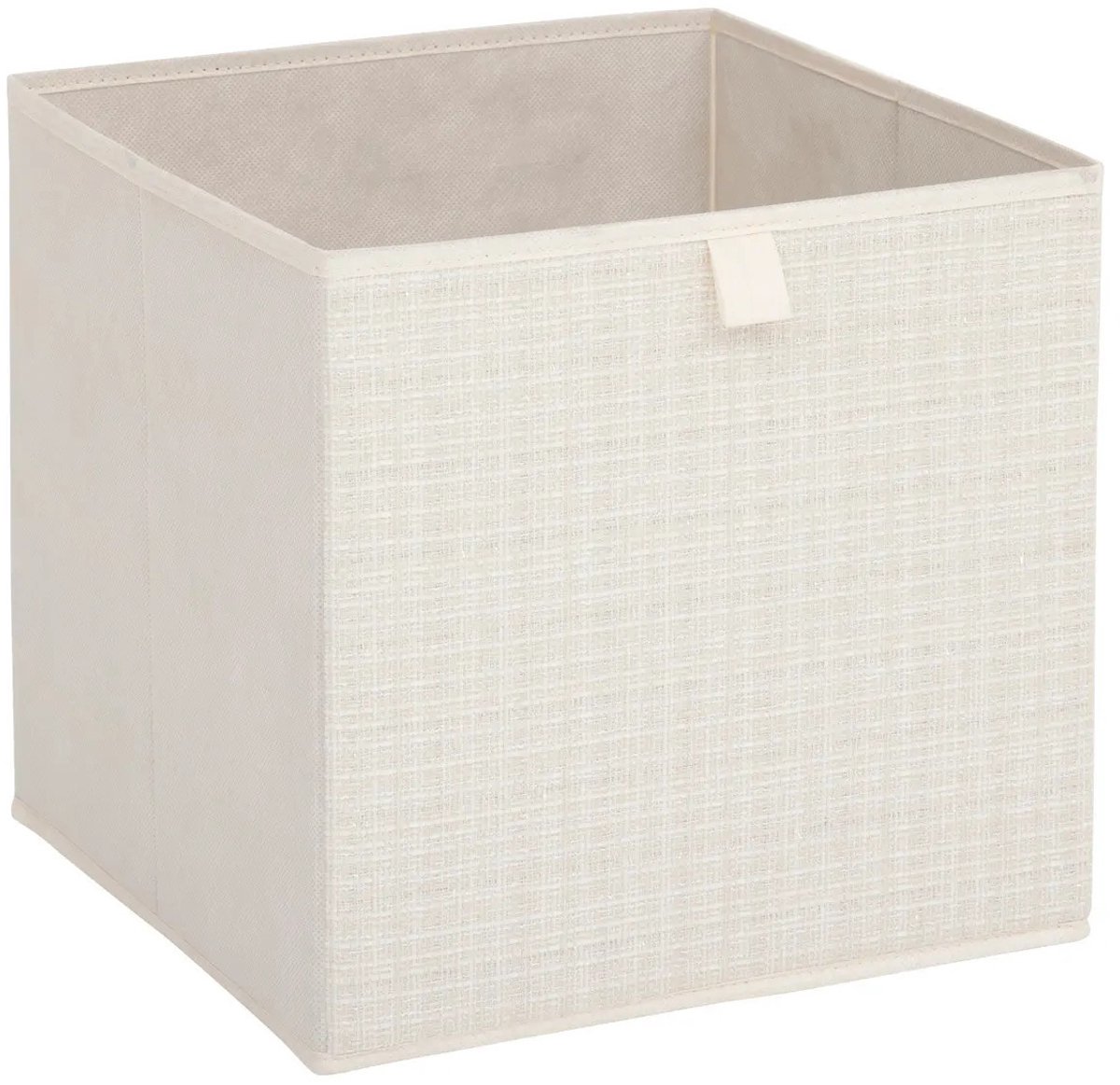 5five Tweed Opbergdoos - Beige, 31 x 31 cm