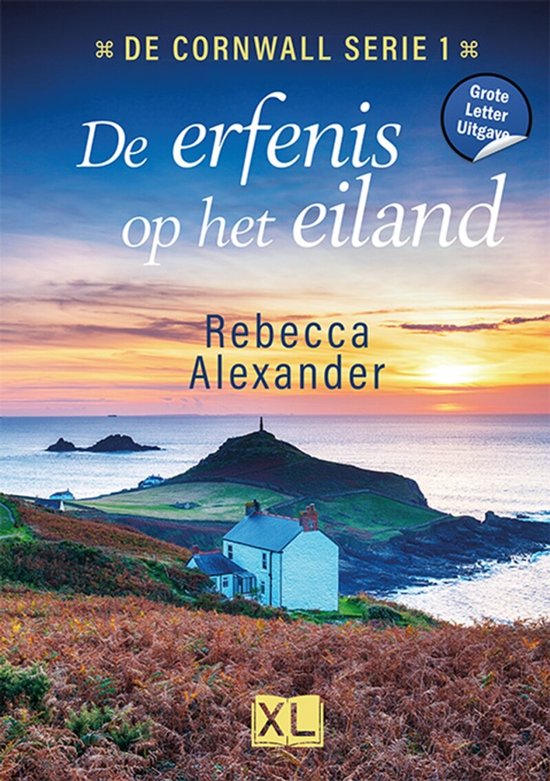 De erfenis op het eiland - Grote Letter Uitgave - cover