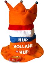 Oranje - Dansende Supportershoed Met Muziek - Olé Olé Olé We Are The Champion - Hup Holland Hup - Ek/WK
