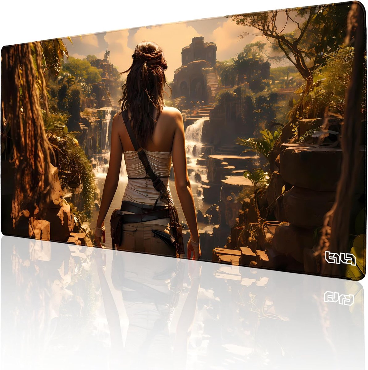 Grote Antislip Gaming Muismat XXL 100x50 cm | Waterdichte en Comfortabele Bureau Onderlegger